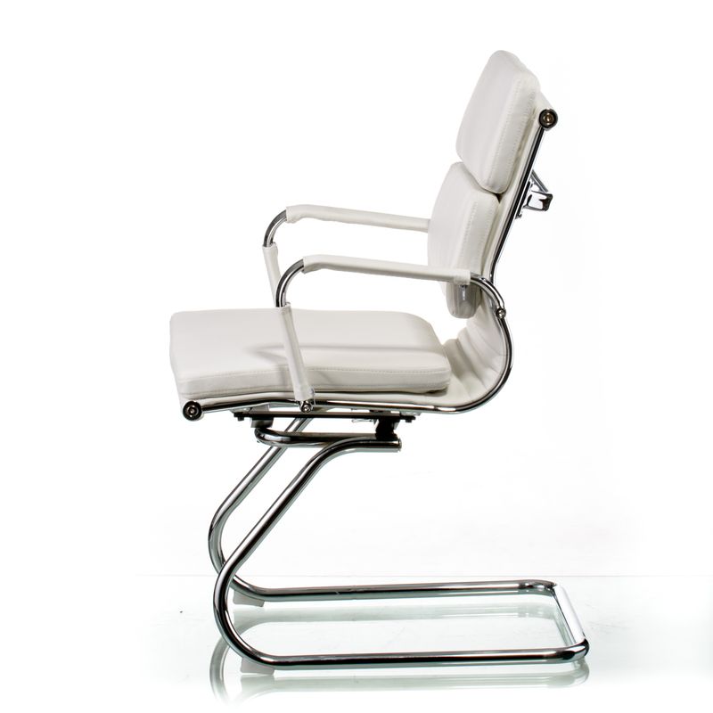Офісне крісло Special4You Solano 3 Office Artleather — Artleather White